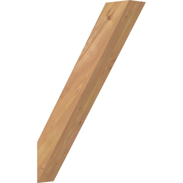 Ekena Millwork 3 1/2"W x 18"D x 26"H Traditional Smooth Knee Brace, Western Red Cedar BRC04X18X26TRA00SWR - main